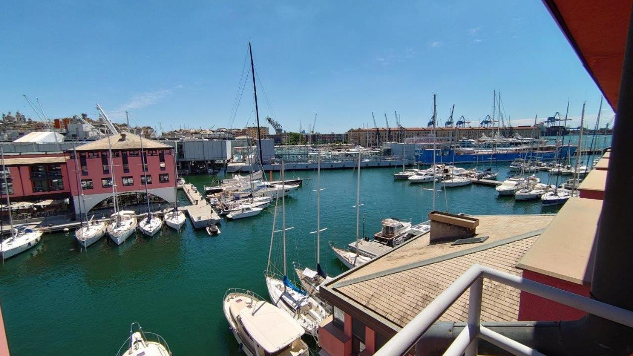 דירות ג'נובה Bilocale Vista Mare Con Terrazzo-Porto Antico- Parcheggio Scontato מראה חיצוני תמונה
