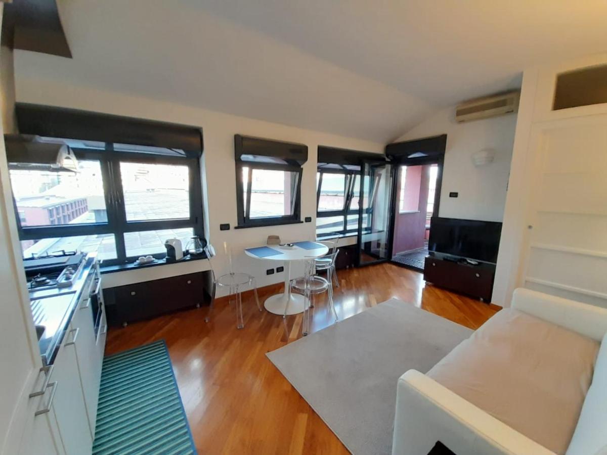 דירות ג'נובה Bilocale Vista Mare Con Terrazzo-Porto Antico- Parcheggio Scontato מראה חיצוני תמונה