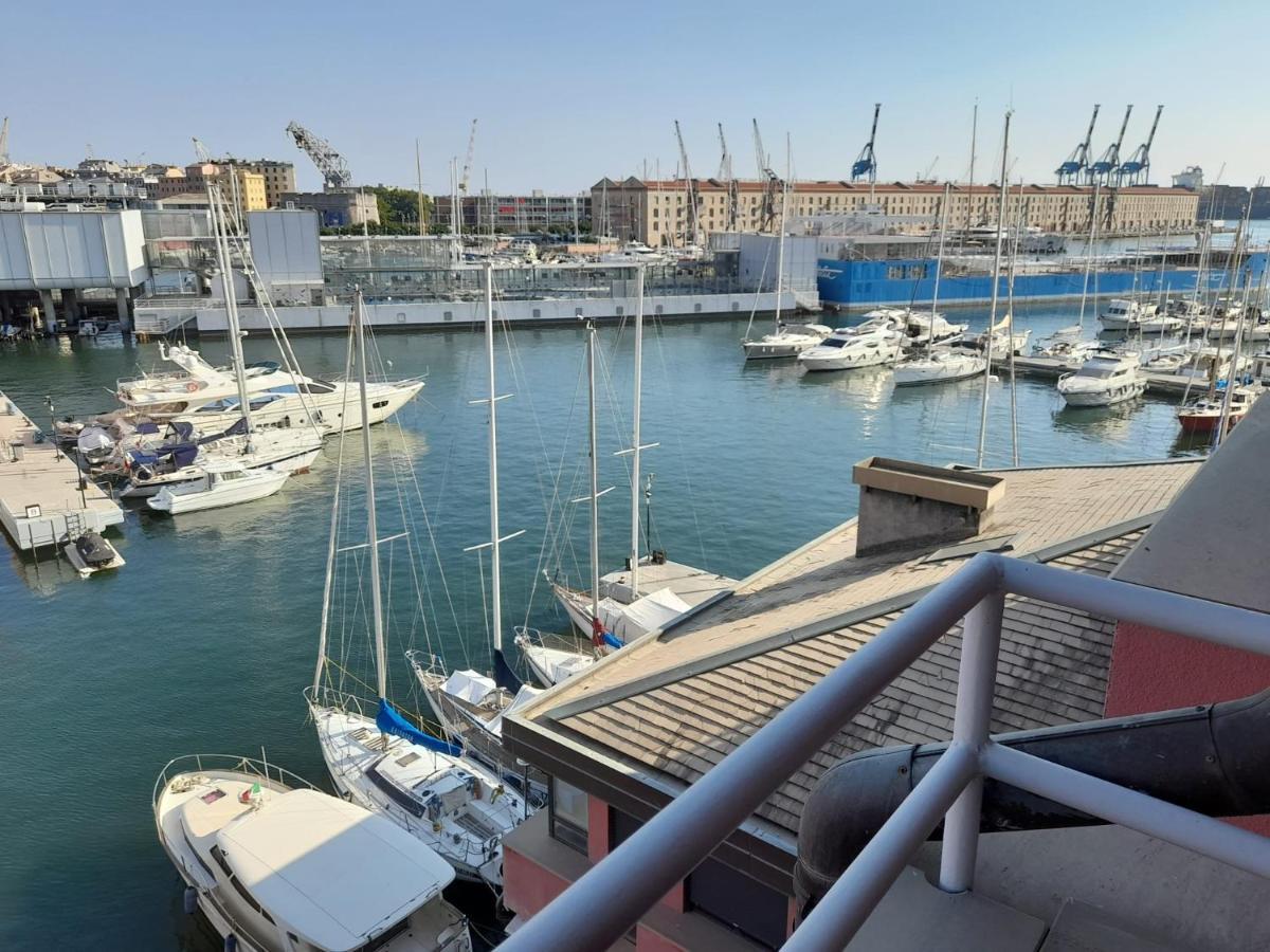 דירות ג'נובה Bilocale Vista Mare Con Terrazzo-Porto Antico- Parcheggio Scontato מראה חיצוני תמונה